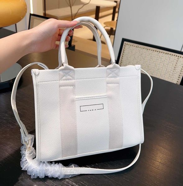 

classic bag canvas handbags womens designers fashion shopping bag large capacity shoulder bags totes with letter 7a cross body
