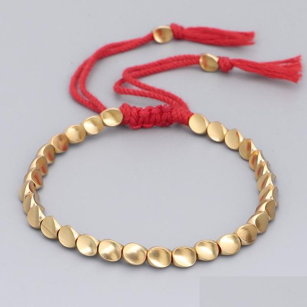 

charm bracelets irregar gold pl adjustable tassel charm bracelet weave women bracelets cuff fashion jewelry gift drop delivery dhc2x, Golden;silver