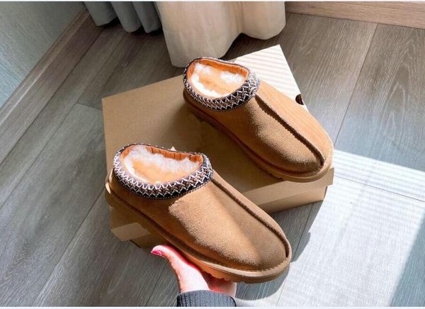 

australia classic snow boots designer ultra slipper dealworld womens mini half warm boot winter fur plush satin ankle booties yvfr, Black