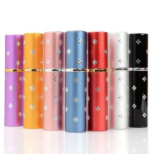 

travel perfume atomizer refillable spray empty bottle 5ml glass spray bottle container lx9174