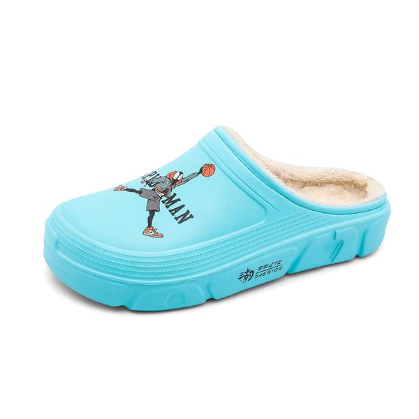 

men women croc clog designer warm slippers slides croos classic black white apricot light brown blue green beige with box mens shoes winter