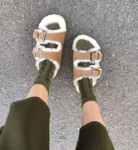 

womens tazz slippers fur slides classic ultra mini platform boot tasman slip-on les petites suede wool blend comfort winter designer booties, Black