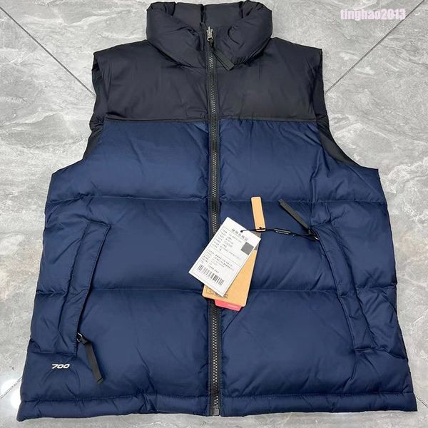 

designerjoint parka style down jacket winter coat lightweight vest mens womens warm multiple colour letter printing button multi-pocket 18 c, Red