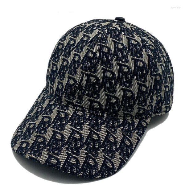 

ball caps trend luxury designer print alphabet men's baseball cap outdoor travel shade adjustable hip hop women's hat, Blue;gray