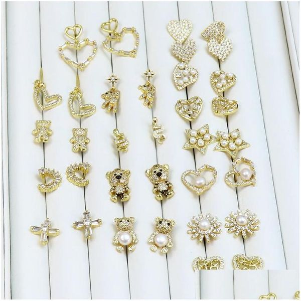 

dangle chandelier dangle chandelier pairs mti kinds exquisite heart charms earrings zircon women jewelry accessoriesdangle drop del dh8jl, Silver
