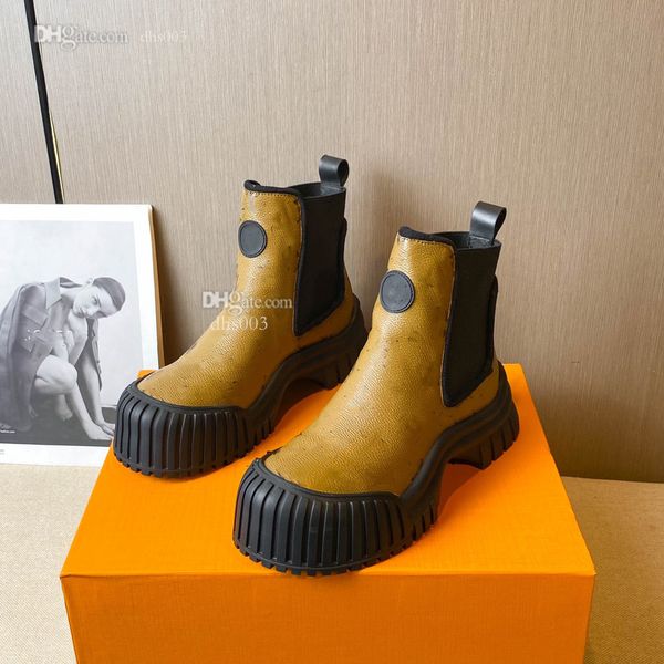 

ankle boots designer leather chelsea boot louiseity women winter booties luxury viutonity woman fdgdfh, Black