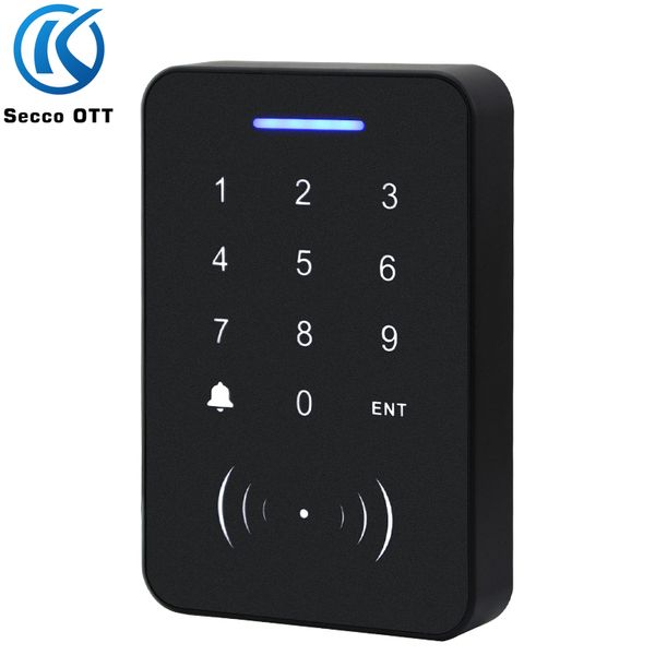 

1000 user capacity 125khz door entry systems all-in-one machine dc 12v 13.56mhz swipe card password independent access controller