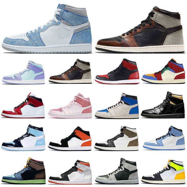 

1s men jorden basketball shoes 1 hyper royal banned bred shadow chicago women mens trainers sports sneakers breathable jordon jordens