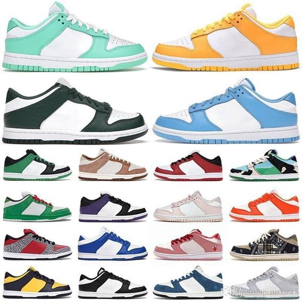 

designer men women casual shoes white black unc coast dunks university blue championship red sneaker chunky laser orange trainer mens sb low