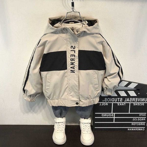 

jackets 2020 spring and autumn baby winter clothes new boy windbreaker warm jacket boys jacket baby coats fashion coat t221011, Blue;gray