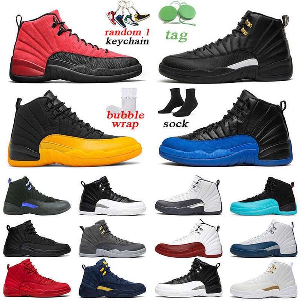 

basketball mens shoes 12s indigo dark concord reverse flu game white men trainer sports snea air jordas jorden shoe jordas