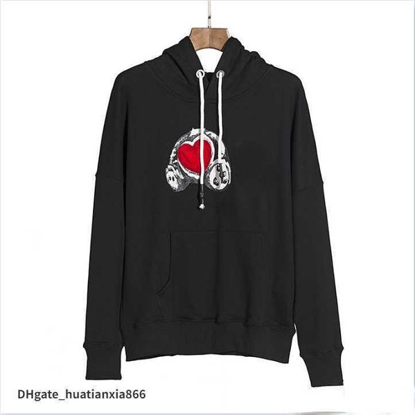 

2022 mens womens designers hoodies fashion man long sleeve angels hoodie clothing sweaters hip hop palms clothes sweatshirts s-xl hg, Black