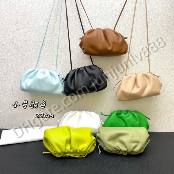 

fashion style shoulders bag women classic leather shoulder strap cross body bags mini pouch mini handbag luxury designer solid color weave t