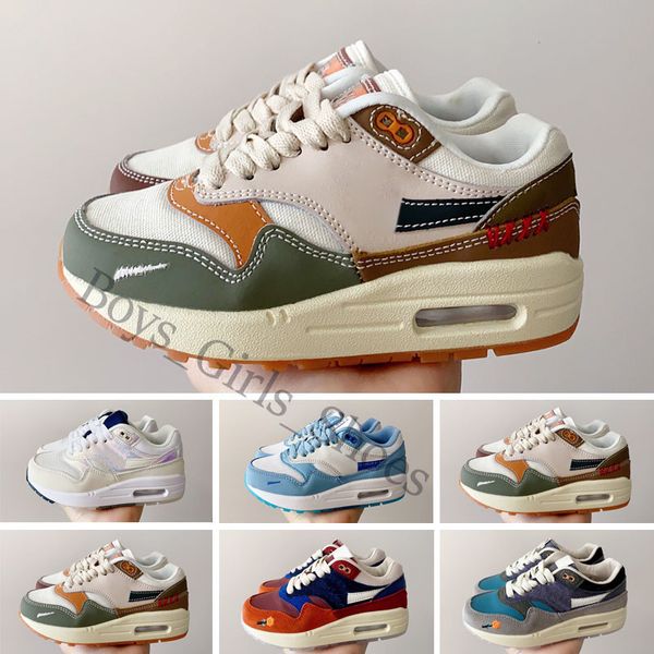 

kids outdoor running shoes 87 cactus jack baroque brown cave stone concepts 1 mellow far out wabi-sabi patta waves kasina won-ang blueprint, Black