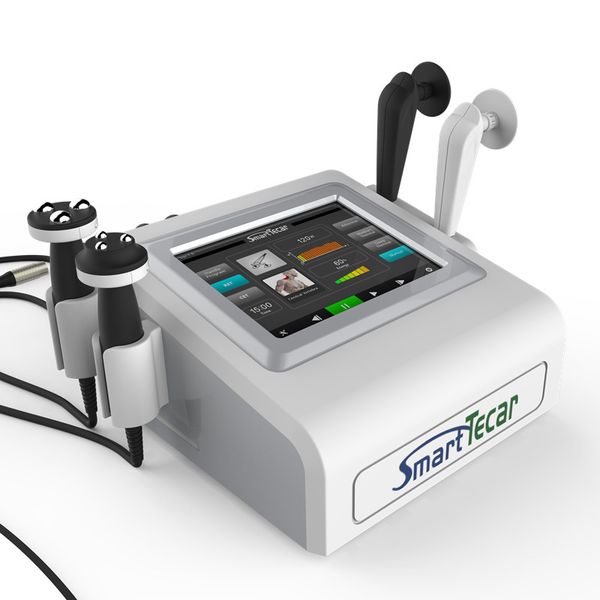 

smart tecar therapy health gadgets diathermy cet ret therapy machine with 448khz for pain relief and cellulite reduce