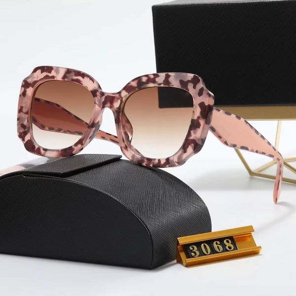 

pp luxury sunglasses polaroid lens designer womens mens goggle senior eyewear for women eyeglasses frame vintage metal sun glasses with box, White;black