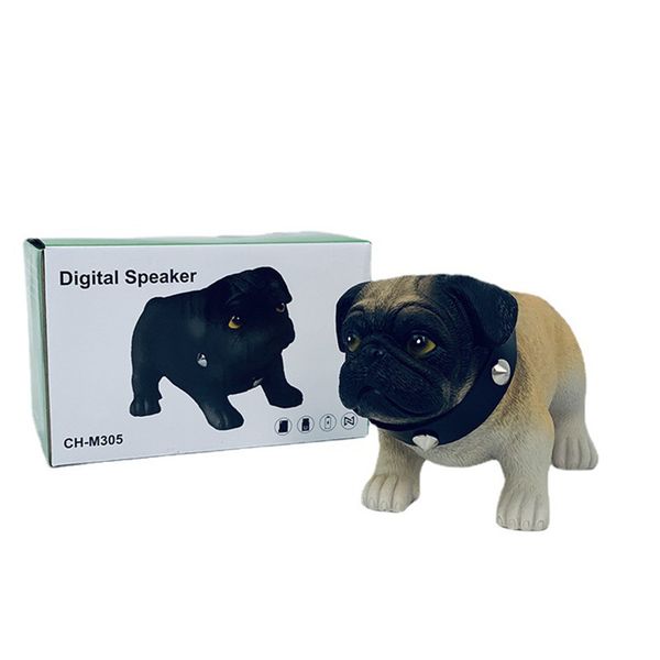 

ch-m305 portable wireless bluetooth speaker pet dog shape dog 3d bass animal audio loudspeaker subwoofer box with tf aux usb caixa de som