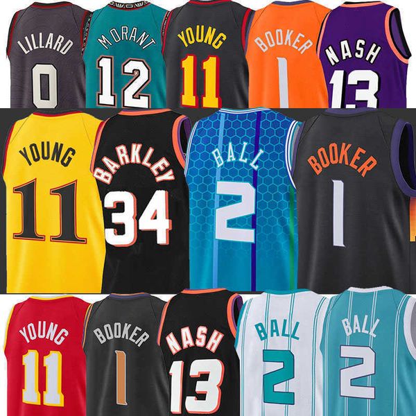 

ncca young basketball jerseys 1 devin 3 chris booker paul 34 charles nash b barkley 13 steve jersey 11 trae lamelo 2 ball 2022 men's je, Black;red