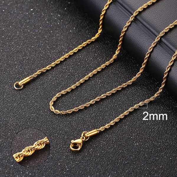 2mm Goldseil