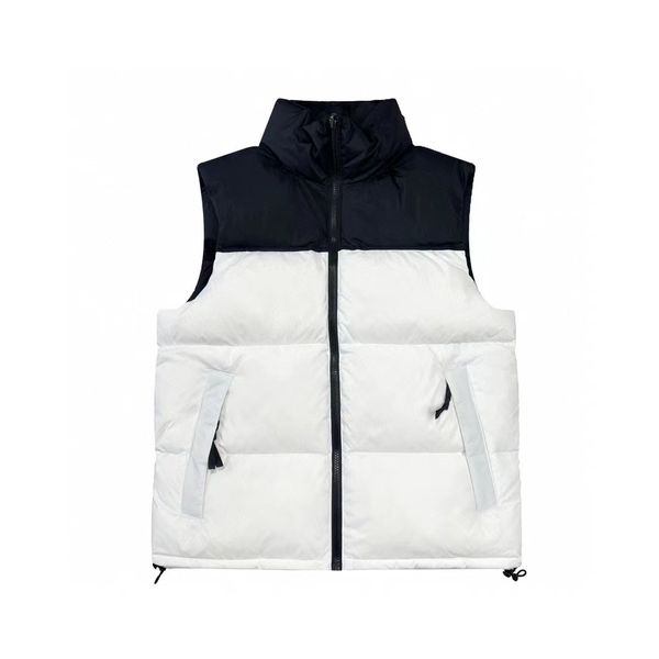 

winter keep warm mens womens vest stylist luxury bodywarmer puffer jacket designer coat down ves gilet s-xl outerwear male female clothing, Black;white