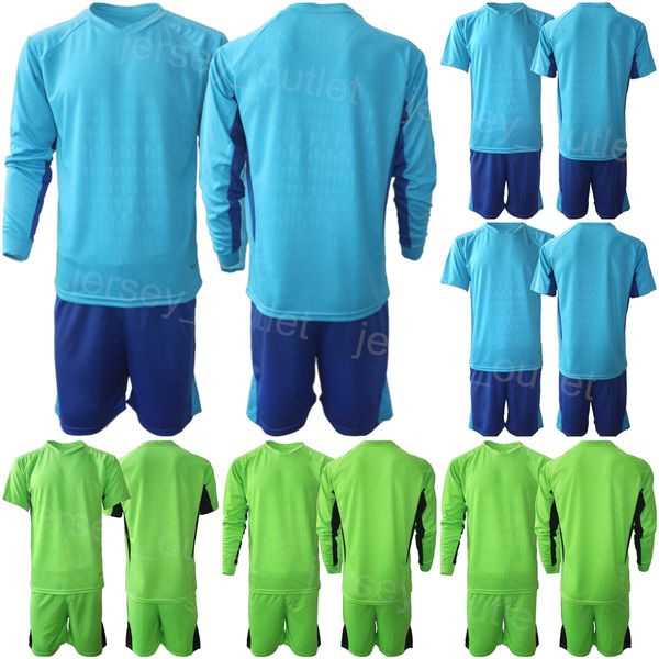 

club team goalkeeper long sleeve gk soccer 27 gabriel mesquita jerseys set 31 denivys 51 ezequiel 1 rafael football shirt kits goalie custom, Black