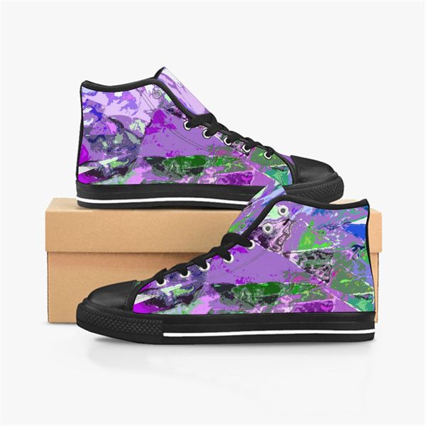 

designer men stitch shoes custom sneakers canvas women fashion black orange mid cut breathable walking jogging trainers color87