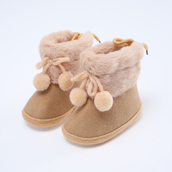 

first walkers autumn winter baby shoes nonslip soft sole toddler cotton boys and girls warm boots 221117
