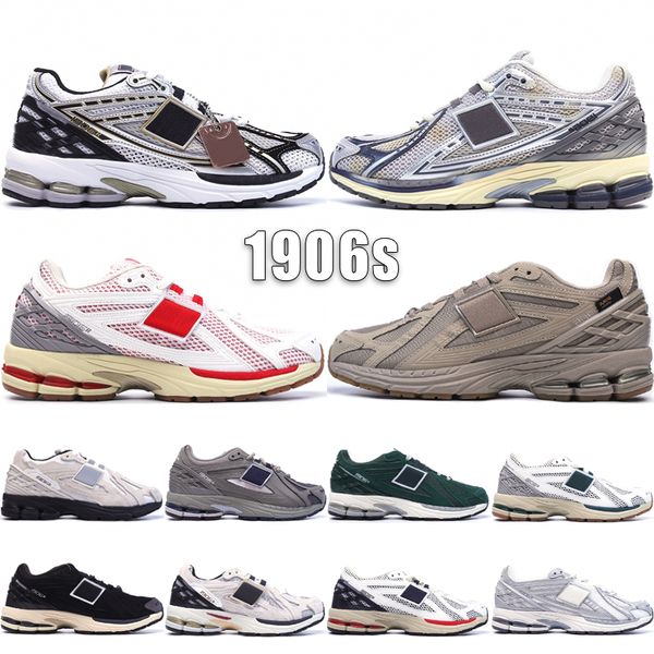 

shoes 1906 for mens womens 1906r sea salt true red downtown run grey indigo jogging sneakers 36-45