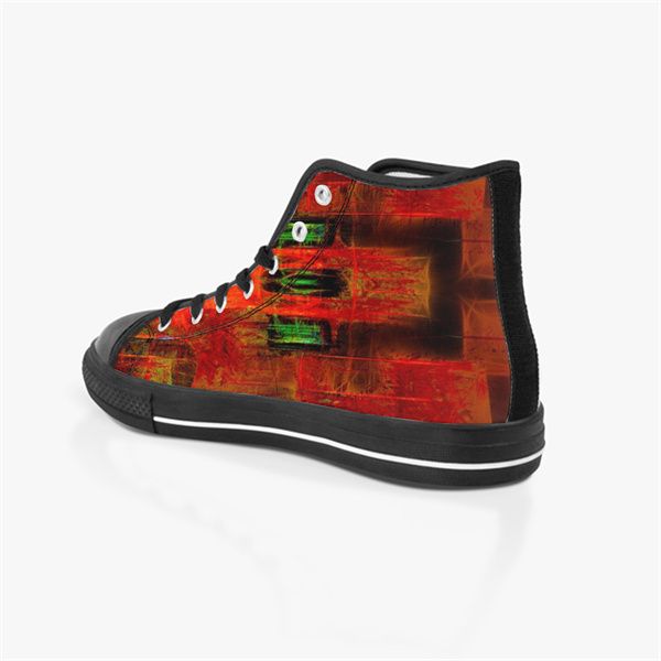 

diy custom shoes men classic canvas high skateboard casual uv printing white womens sports sneakers waterproof fashion outdoor accept custom
