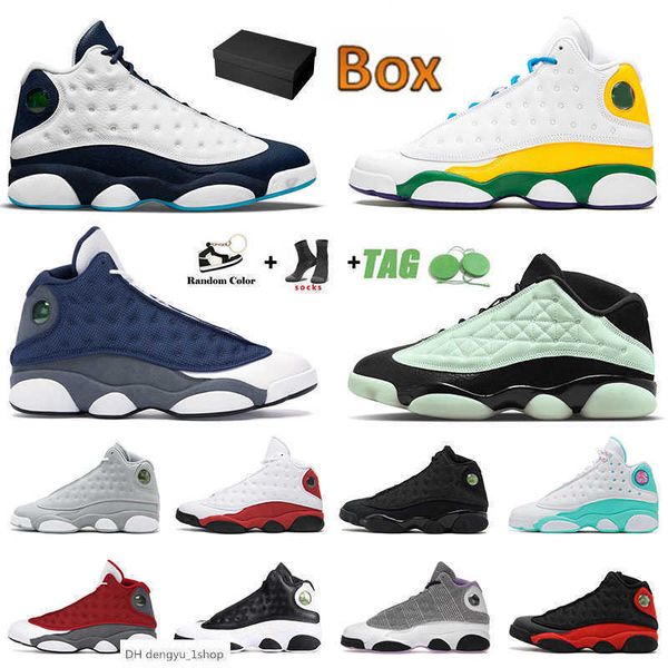 

with box basketball shoes jumpman 13 13s xiii authentic for mens designer singles day low playground high houndstooth island gre og designer, Black