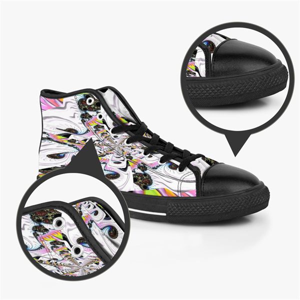 

men custom shoes designer canvas women sneakers hand painted brown fashions shoe mid trainer