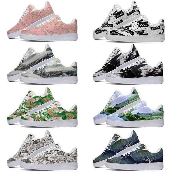 

designer custom shoes casual shoe men women hand painted anime fashion mens trainers sports sneakers color81