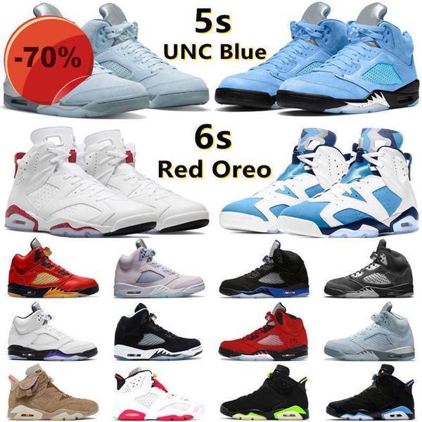 

men women basketball shoes 5s 6s easter racer blue raging red unc pine green patchwork black infrared hare fire red wings