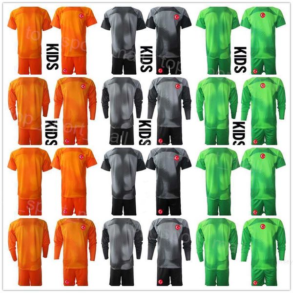 

national team goalkeeper soccer 23 ugurcan cakir jerseys long sleeve set 1 altay bayindir 1 mert gunok 23 gokhan akkan 12 dogan alemdar foot, Black