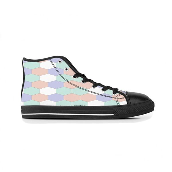 

men custom shoes designer canvas women sneakers hand painted fashion high cut orange trainers