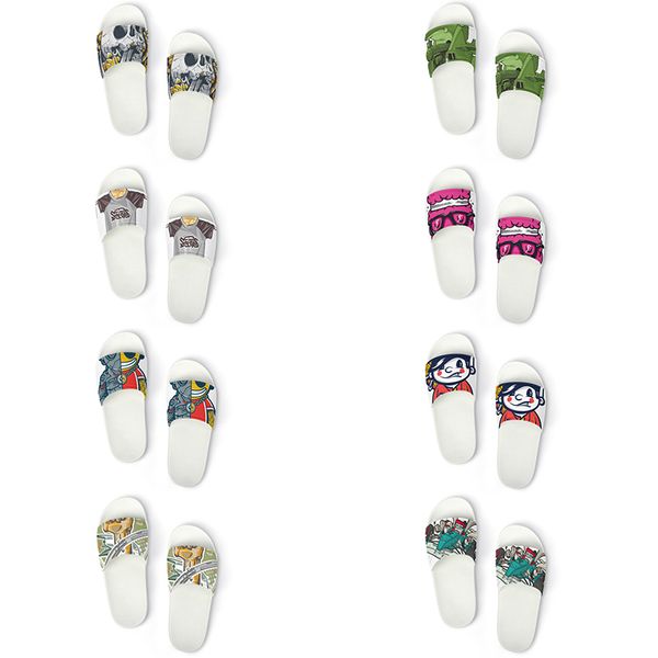 

men women slippers custom flip-flop slides custom shoes beach sandals classic mens customized indoor slipper diy summer sandal slide a78