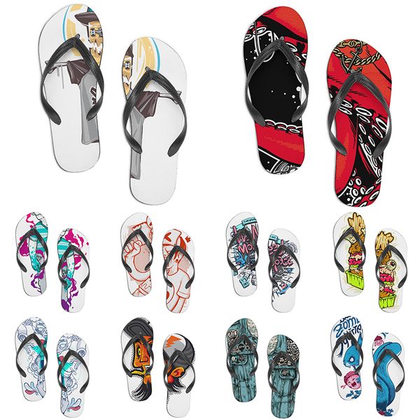 

men women custom shoes beach slides sandals flat shoe mens womens multi color59 summer outdoor customized slide