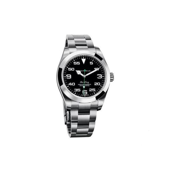 

luxury menes watch exp air king series 116900 and 216570 black 40mm dial automatic mechanical movement 316 steel bran designer270t, Slivery;brown