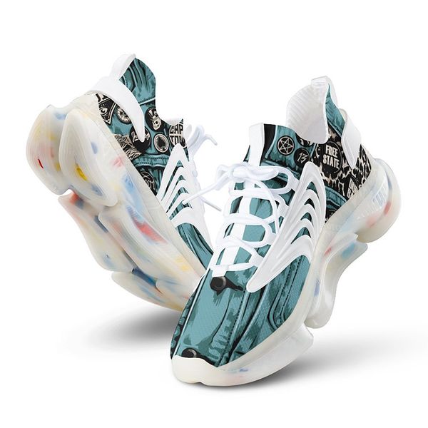 

2023 diy custom shoes classic shoes accept customization uv printing breathable mens womens anti-wrestling sports sneakers