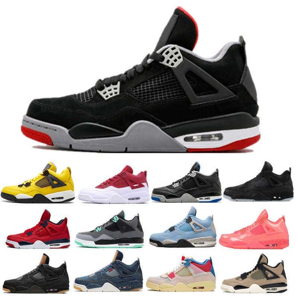 

basketball shoes 4s men women og 4 hyper royal university blue silver toe dark mocha black cat fire red tattoo mens sports sneakerskqj1g602