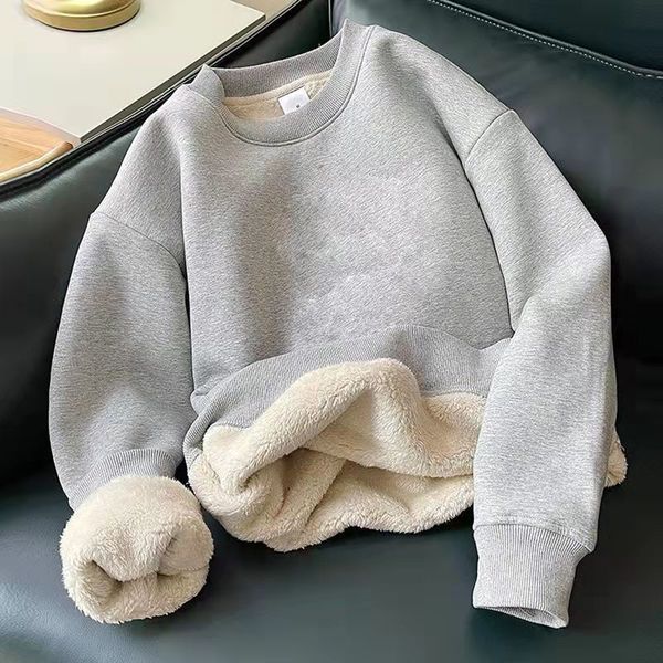 

mens hoodies sweatshirts hooded sweatshirt clothing casual asian size fleece warm streetwear male fashion autumn winter outwear 221117, Black