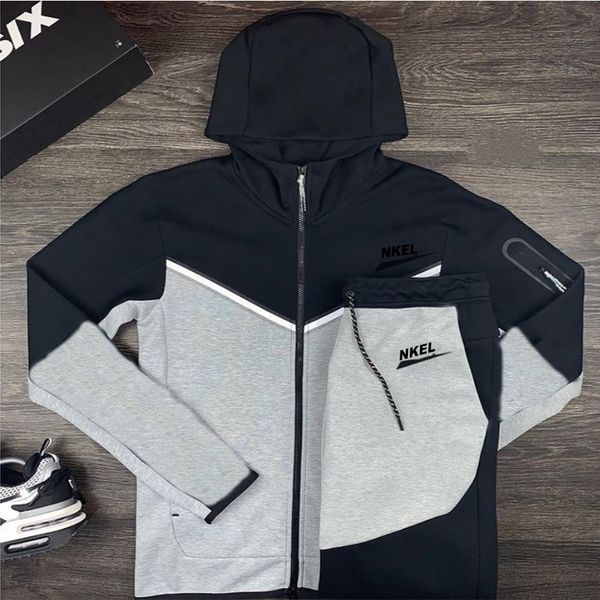

techfleece men sportwear tech fleece mens pants sweatpant designer space cotton sweatpants bottoms jogging tracksuits bottoms techfleece man, Black
