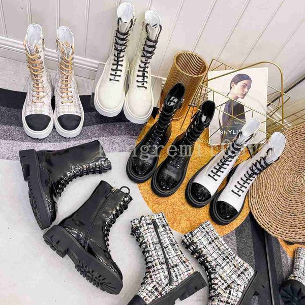 

designer calfskin ankle chelsea boots genuine leather new black platform slip-on round bootss chunky half bootiess high womens thick high he