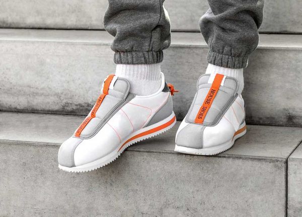 

new2022 fashion designer shoes kendrick lamar x cortez basic slip trainers house shoe men women ultra moire sneakers casual shoess, Black
