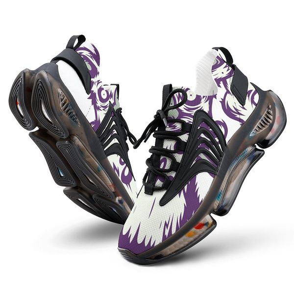 

2023 diy custom shoes classic fashion shoes accept customization uv printing breathable mens womens customized trainers massage