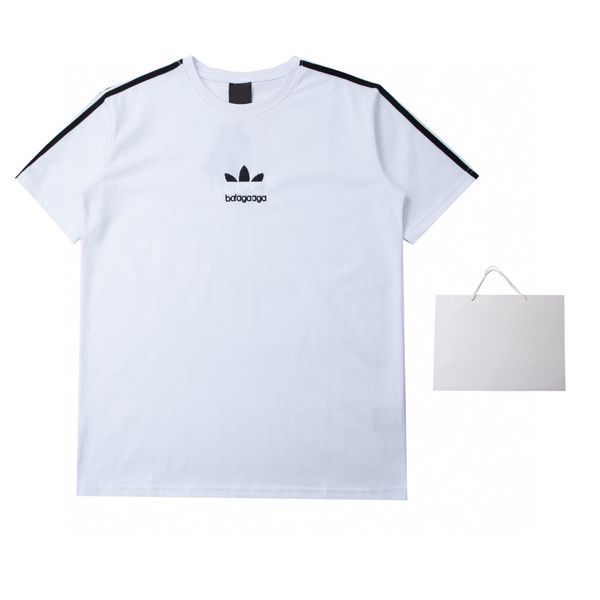 

men's plus tees & polos round neck embroidered and printed polar style summer wear with street pure cotton q2ed, Black;brown