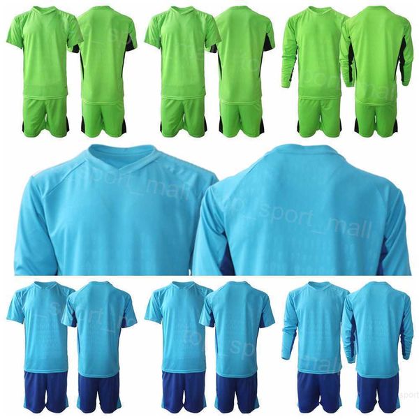 

club team goalkeeper gk soccer long sleeve 1 illan meslier jersey set goalie 13 kristoffer klaesson 22 joel robles 55 harry christy football, Black