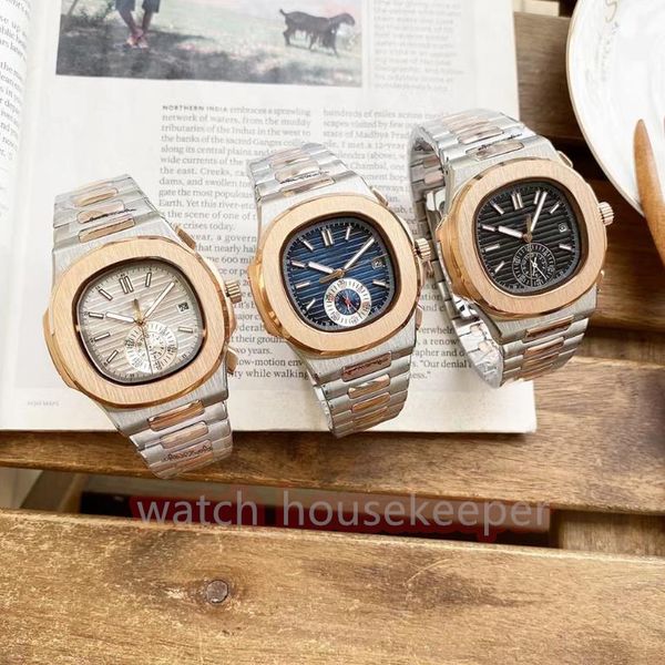 

u1 fashion men's watches 40mm multicolor parrot stainless steel 904l sapphire waterproof calendar men's mechanical watch, Slivery;brown