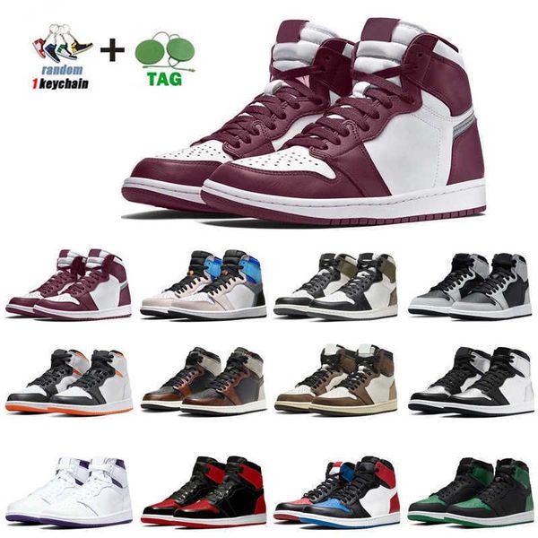 

1s basketball shoes 1 men women military blue bordeaux prototype hyper royal pollen dark mocha mens trainers sport sneakerjordon air jordans