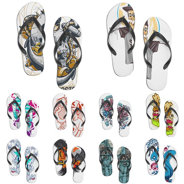 

men women custom shoes beach slides sandals flat shoe mens womens multi color28 summer outdoor customized slide